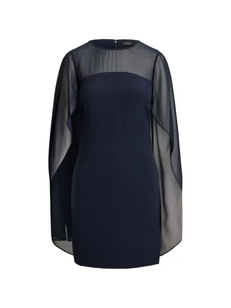 Rochie mini Lauren Ralph Lauren albastru
