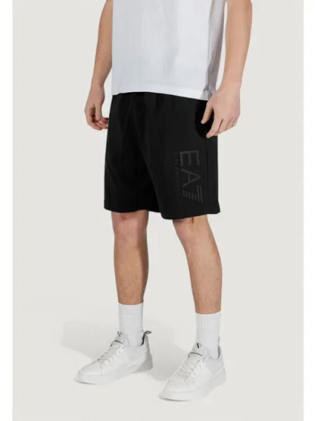 Emporio Armani Pantaloni scurți sport negru