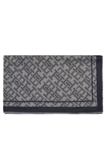 Šál Tommy Hilfiger šedý