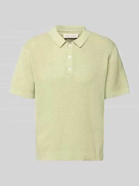 Koszulka polo o kroju regular fit z detalem z logo model ISAKSSON' Casual Friday
