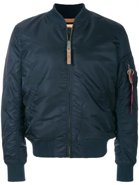 Geacă bomber Alpha Industries albastru