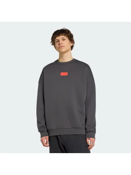 MIKINA AUDI REVOLUT F1 TEAM ELEVATED CREW SWEAT černá