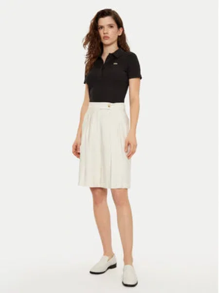 Polo tričko Lacoste black černé