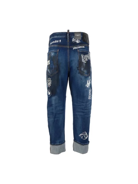 Jeansy Dsquared2 klasyczne niebieskie