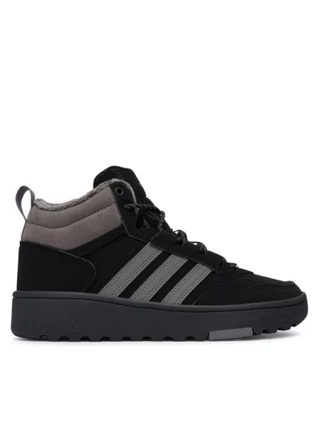 Детские кроссовки Adidas Hoops черные