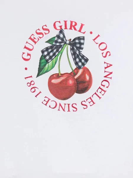 Guess Póló Relaxed Fit fehér