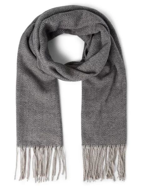 Szal z naszywką z logo model SOHO SCARF' Barts szara