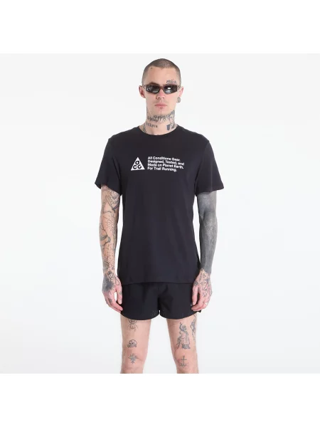 Tricou Nike ACG Dri-FIT Trail Running T-Shirt Black XL negru