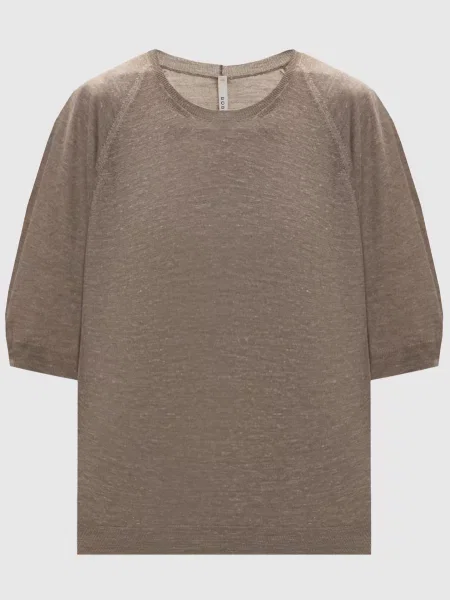 Футболка з кашеміру шовку та конопель Boboutic коричнева