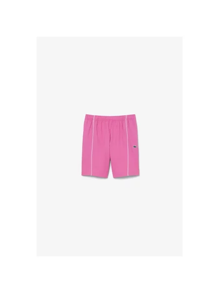 Pantaloni Lacoste roz