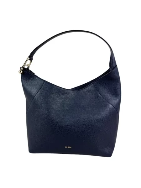 Torebka hobo Furla niebieska