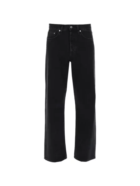 Blugi drepți Sunflower negru