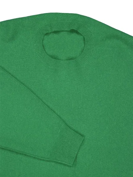 Pulover Lisa Yang tricotate verde