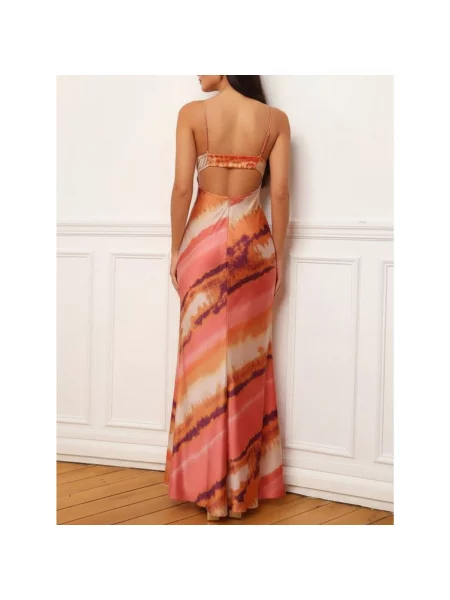 Rochie La Modeuse portocaliu