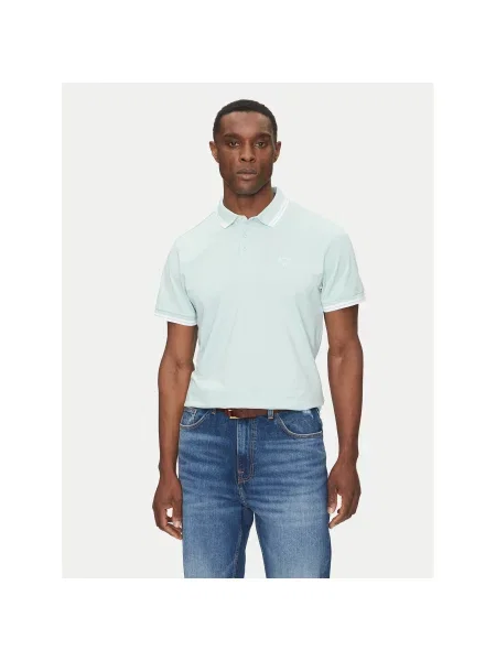 Guess Polo marškinėliai Regular Fit žalia
