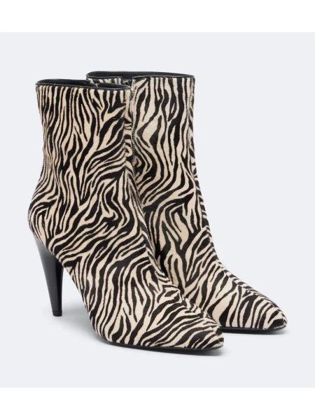 Cizme scurte Isabel Marant cu imagine negru
