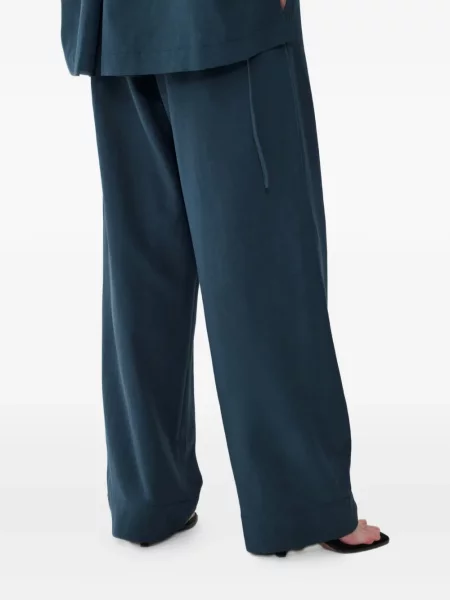 Pantaloni Studio Tomboy plisate verde