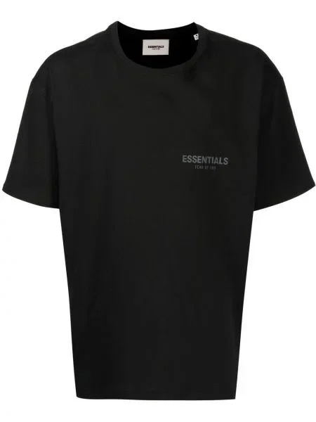 Tricou Fear Of God Essentials cu imagine negru