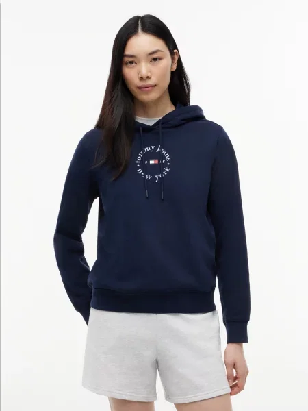 Palton Tommy Jeans alb