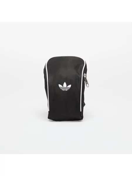 Geantă de talie adidas Teamgeist Small Item Bag Black/ White Universal negru