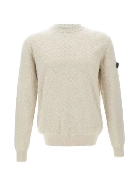 Pulover Peuterey în carouri cu autograf