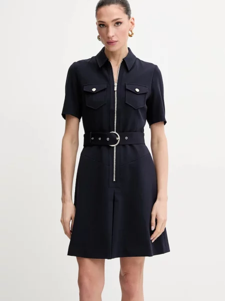 Morgan rochie RABIK bleumarin mini evazati RABIK albastru