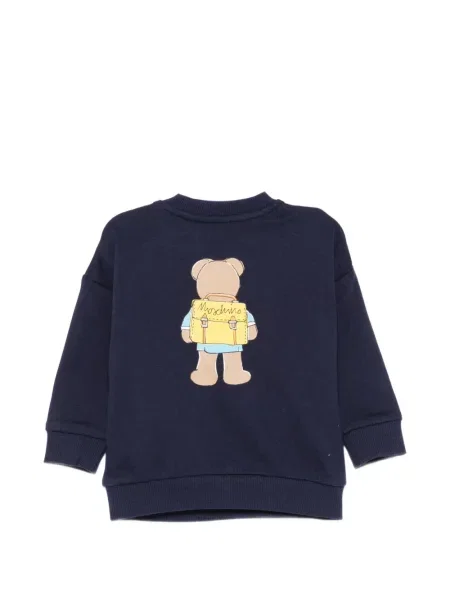 Sweter dziecięcy Moschino niebieski