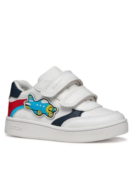 Sneakersy Geox bílé