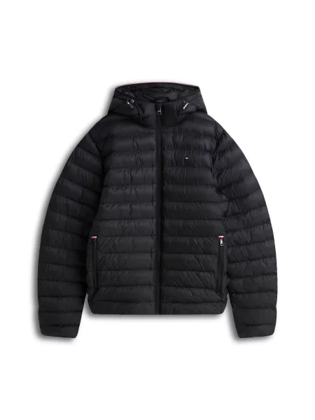 TOMMY HILFIGER Geacă de primăvară-toamnă negru