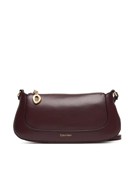 Crossbody torbica Calvin Klein rdeča