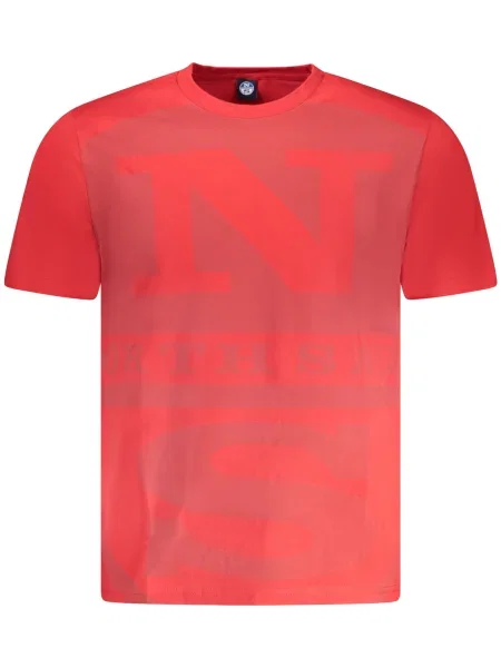 Tricou North Sails scurt roșu
