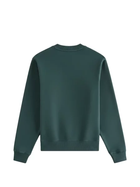 Hanorac crewneck Kith cu decolteu rotund verde