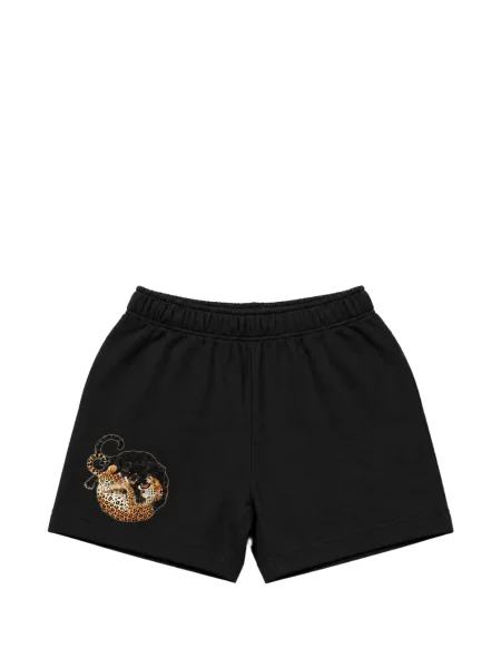 Pantaloni scurți Melt cu imagine negru