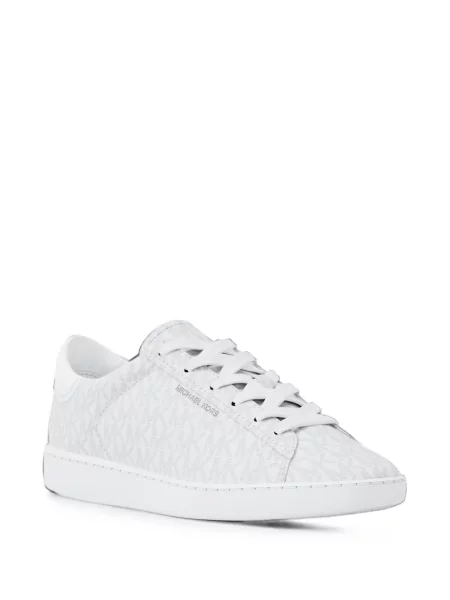 Sneakerși Michael Kors cu autograf alb