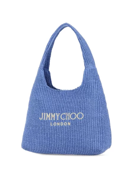 Шопинг чанта Jimmy Choo синьо