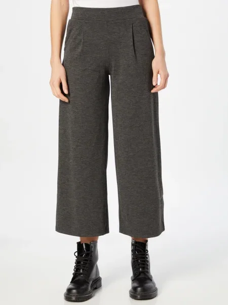 ICHI Pantaloni Kate închis gri