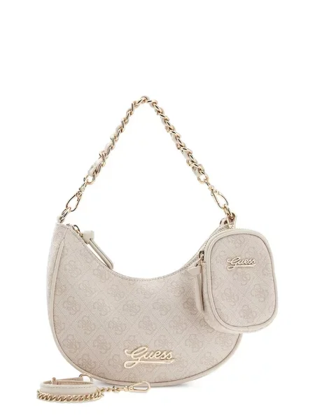 Geanta hobo Guess bej