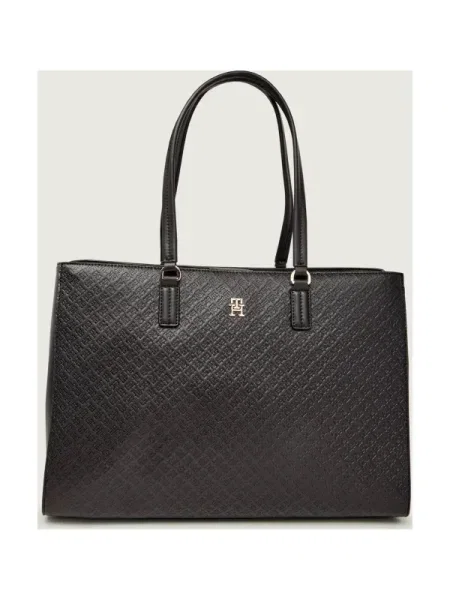 Tommy Hilfiger Geantă shopper TH DAILY negru
