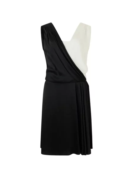 Rochie mini Alberta Ferretti drapată negru