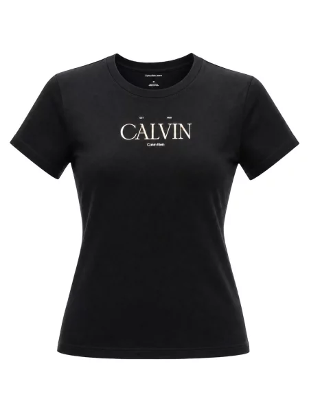 Tricou Calvin Klein Jeans negru