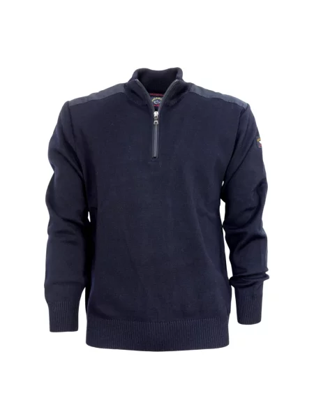 Bluza Paul & Shark wełniana niebieska