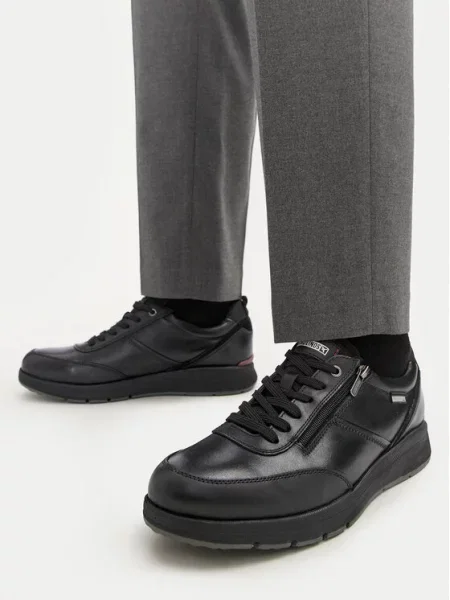 Sneakersy Pikolinos skórzane czarne