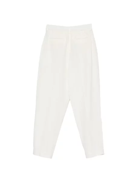 Decupat pantaloni Pt Torino alb