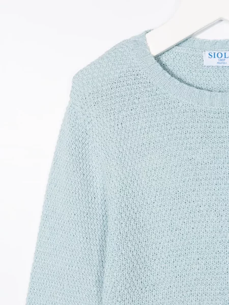 Sweter dziecięcy Siola niebieski