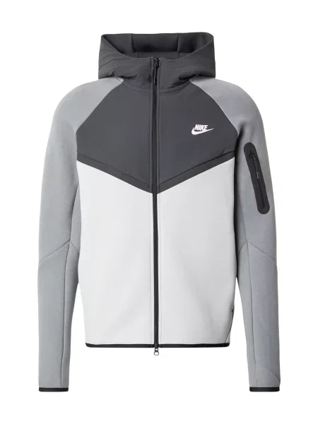 Nike Sportswear Jopa na siva / svetlo siva / temno siva črna
