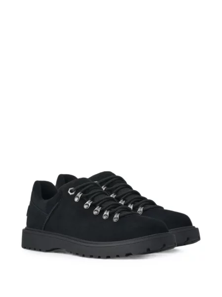Sneakerși Ugg cu șireturi din dantelă negru