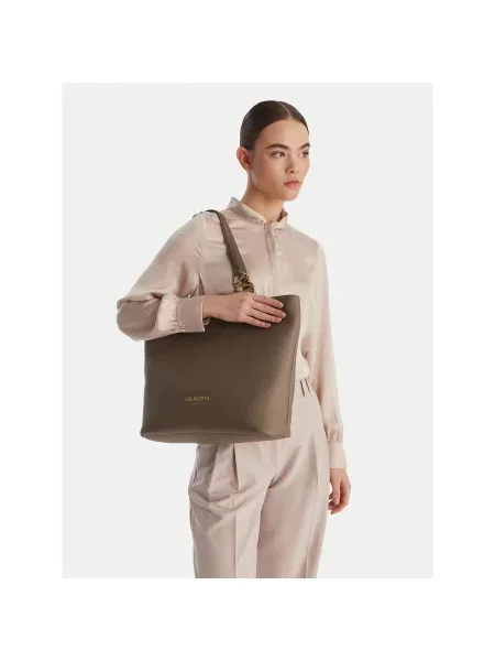 Geantă LOVE MOSCHINO maro