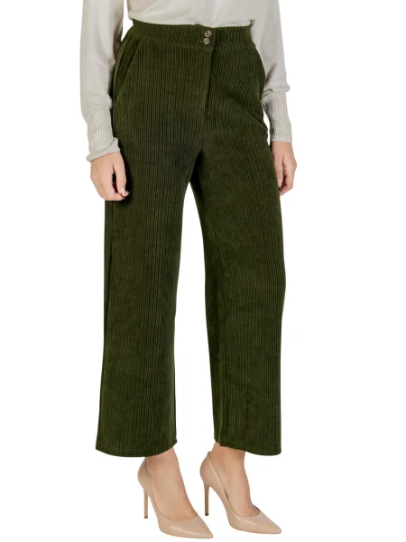 Spodnie Ichi zielone