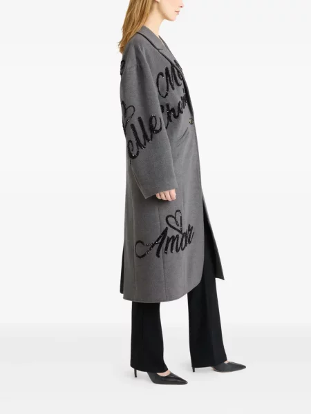 Palton Cinq A Sept gri