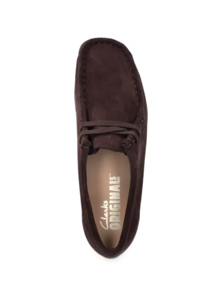 Szarvasbőr sneaker Clarks Originals barna